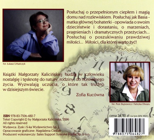 Powroty nad rozlewiskiem - Małgorzata Kalicińska [AUDIOBOOK] [CD]