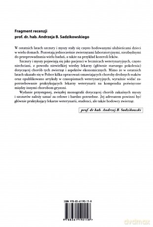 Choroby zakaźne myszy i szczurów - Jerzy Ziętek, Łukasz Adaszek [KSIĄŻKA]