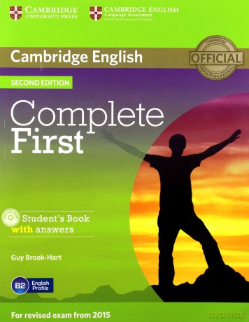 Complete First Student's Book with answers-ROM - Guy Brook-Hart [KSIĄŻKA]