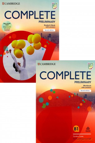 Complete Preliminary Self Study Pack (SB w Answers w Online Practice and WB w Answers w Audio Download and Class Audio) - Peter May, Emma Heyderman [KSIĄŻKA]
