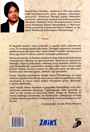 Edward Stachura i Marcin Świetlicki bardowie współczesności - Daniel Piotr Ciesielski [KSIĄŻKA]