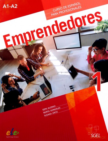 Emprendedores 1 Curso de Espanol para profesionales - Geni Alonso, Marta González [KSIĄŻKA]
