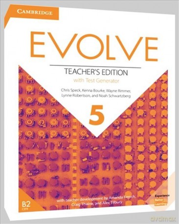 Evolve 5 Teacher's Edition with Test Generator - Chris Speck, Kenna Bourke [KSIĄŻKA]