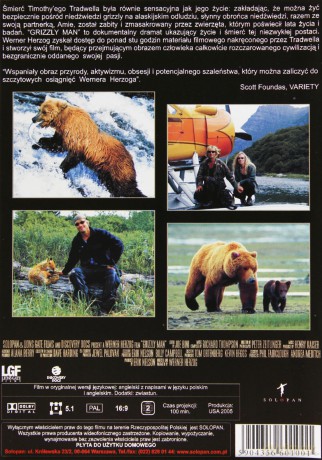 Człowiek niedźwiedź (Grizzly Man) [DVD]