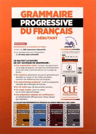 Grammaire progressive du français Livre + Livre-web 100% interactif - Maia Gregoire [KSIĄŻKA]