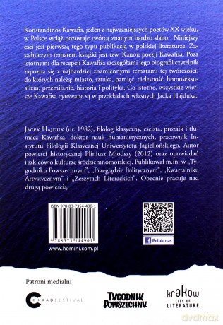 Kawafis Świat poetycki - Jacek Hajduk [KSIĄŻKA]