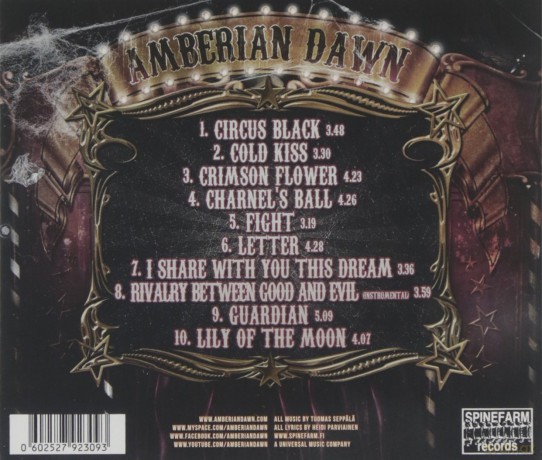 Amberian Dawn: Circus Black [CD]