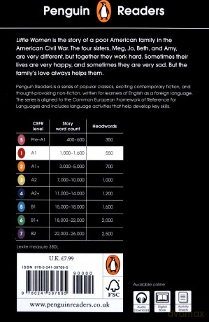 Penguin Readers Level 1: Little Women - Louisa May Alcott [KSIĄŻKA]