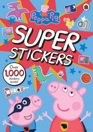 Peppa Pig Super Stickers Activity Book [KSIĄŻKA]