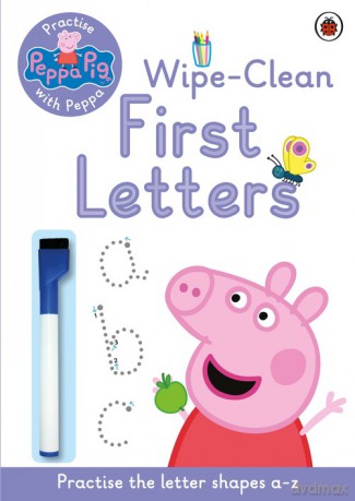 Peppa Pig: Practise with Peppa: Wipe-Clean First Letters [KSIĄŻKA]