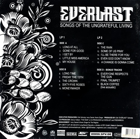 Everlast: Songs Of The Ungrateful Living [2xWinyl]+[CD]
