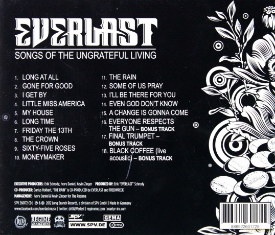 Everlast: Songs Of The Ungrateful Living [CD]
