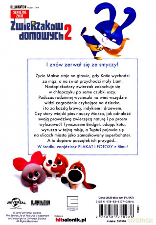 Sekretne życie zwierzaków domowych 2 Nie śmiać się! [KSIĄŻKA]
