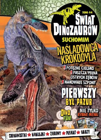 Świat Dinozaurów Suchomim [KSIĄŻKA]