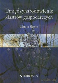 Umiędzynarodowienie klastrów gospodarczych - Marcin Ślepko [KSIĄŻKA]