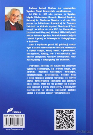 Wprowadzenie do chemii fizycznej (Tom 1) - Andrzej Stokłosa [KSIĄŻKA]