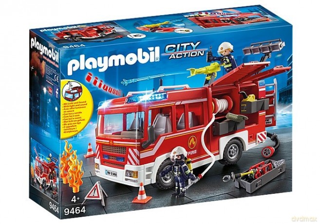Playmobil Zestaw figurek Pojazd ratowniczy straży pożarnej 9464 [FIGURKA]