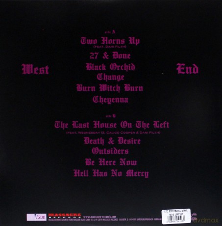 The 69 Eyes: West End Red [Winyl]