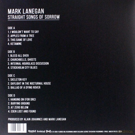 Mark Lanegan: Straight Songs Of Sorrow [2xWinyl]