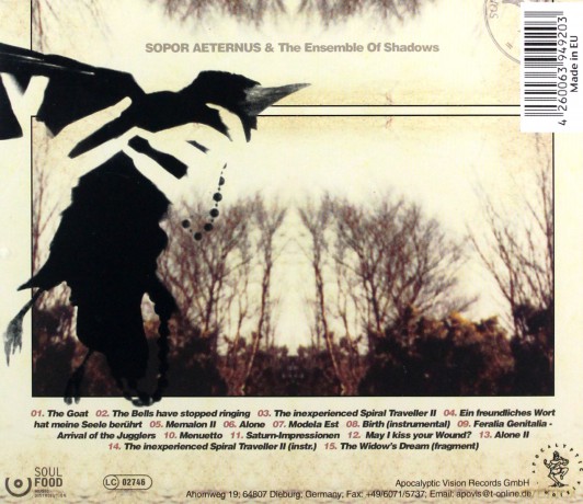 Sopor Aeternus: Like A Corpse Standing In Desperation 2 [CD]