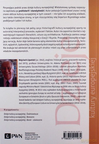 Dzieje kultury europejskiej. Prehistoria - starożytność - Wojciech Lipoński [KSIĄŻKA]