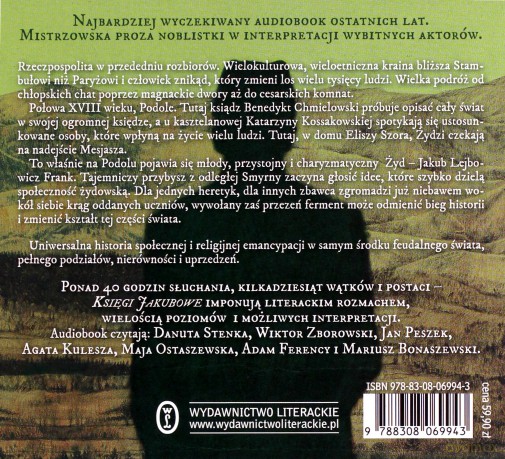 Księgi Jakubowe - Olga Tokarczuk [AUDIOBOOK]