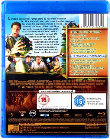 Land of the Lost (Zaginiony ląd) [Blu-Ray]
