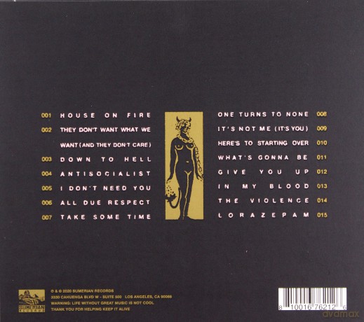 Asking Alexandria: Like A House On Fire [CD]