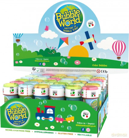 Bańki mydlane 60 ml Color Bubbles