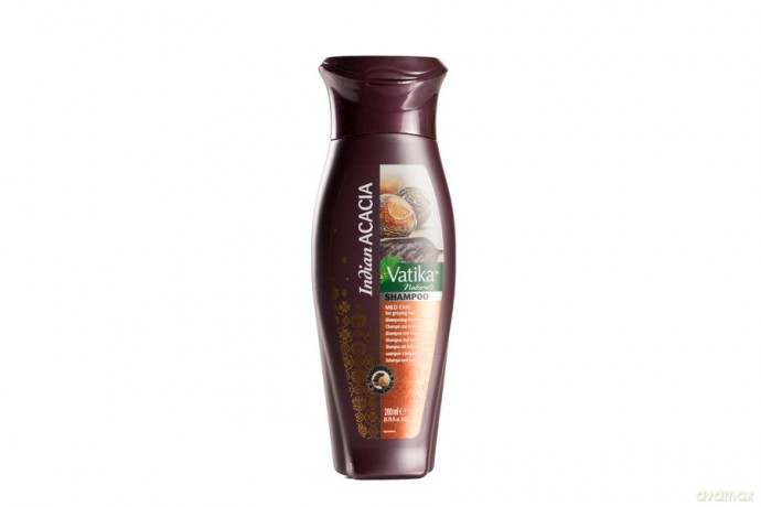 Dabur Vatika szampon do włosów delikatnych i siwych z akacją indyjską 200 ml