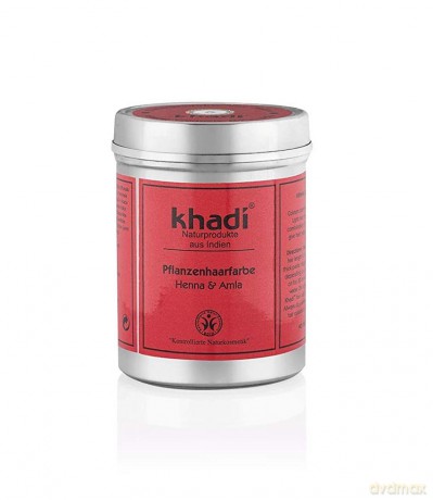 Henna Khadi z Amlą - Kasztanowo-Miedziany Brąz