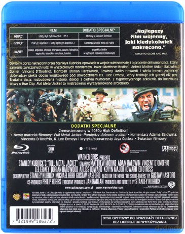 Full Metal Jacket [Blu-Ray]