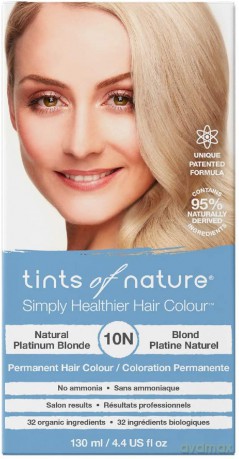 Naturalna farba do włosów Tints of Nature - 10N Naturalny platynowy blond