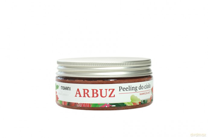 Nawilżający peeling do ciała Mohani Wild Garden - arbuz
