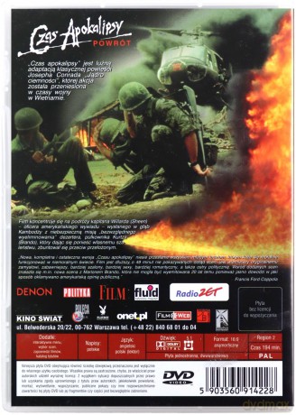 Czas apokalipsy: Powrót (Kino Konesera) [DVD]