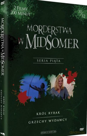 Morderstwa w Midsomer sezon 5 odc. 31-32: Król Rybak / Grzechy wydawcy [DVD]
