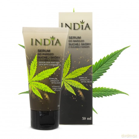 Serum do bardzo suchej skóry twarzy i ciała z olejem z konopi 50 ml