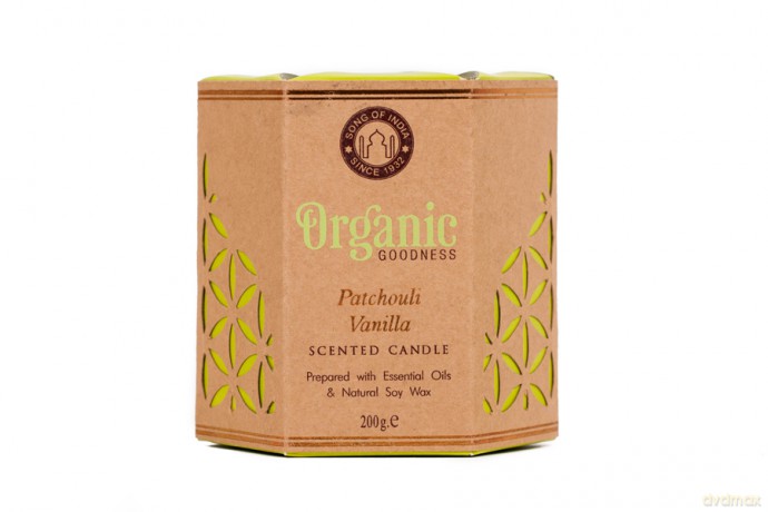 Sojowa świeca zapachowa - Patchouli Vanilla 200g