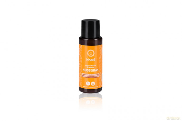Szampon do włosów przetłuszczających się Khadi - Nutgrass 30 ml