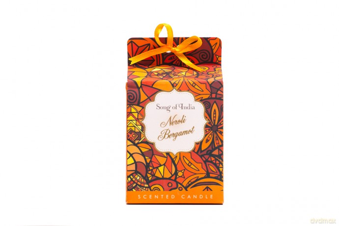 Świeca zapachowa w szklanym słoju - Neroli Bergamot 200g