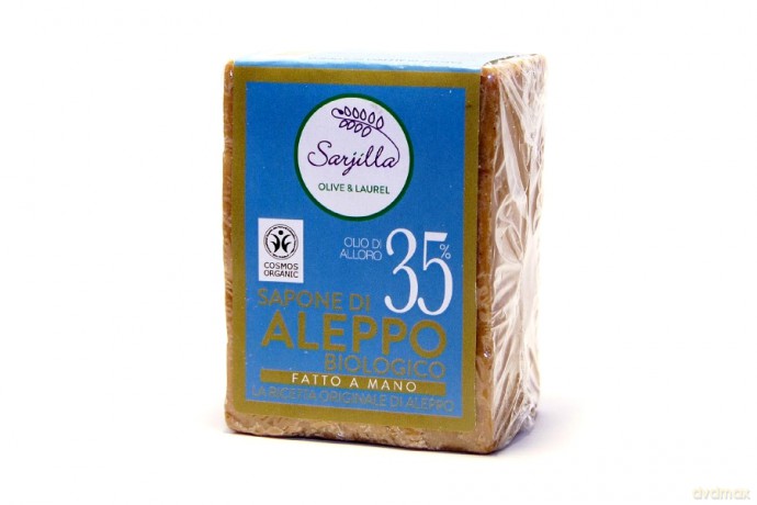 Tradycyjne mydło Aleppo z olejem laurowym 35% BIO 200g
