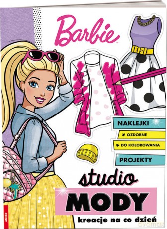 Barbie Studio mody Kreacje na co dzień [KSIĄŻKA]