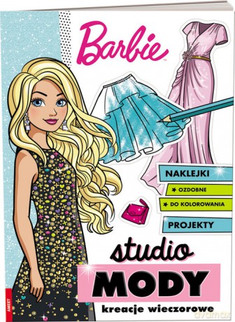 Barbie Studio mody Kreacje wieczorowe [KSIĄŻKA]