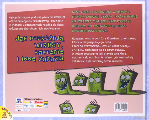 Jak podróżują wirusy bakterie i inne zarazki - Rooke Thom [KSIĄŻKA]