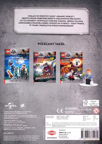LEGO Jurassic World. Przygody z dinozaurami [KSIĄŻKA]