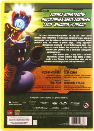 LEGO Ninjago Rok węży część 2 [DVD]