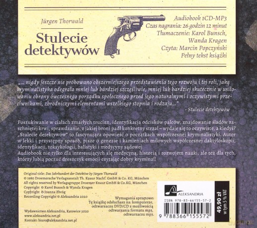 Stulecie detektywów - Thorwald Jurgen [AUDIOBOOK]