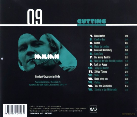Jerzy Milian: Cutting [CD]