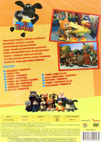 To Timmy cz. 4 - Timmy na tropie skarbu [DVD]
