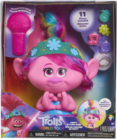 Trolle - Głowa do stylizacji Poppy
